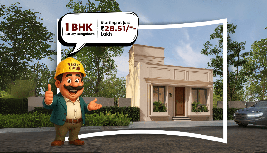 1BHK Luxury Bungalows in Udaipur