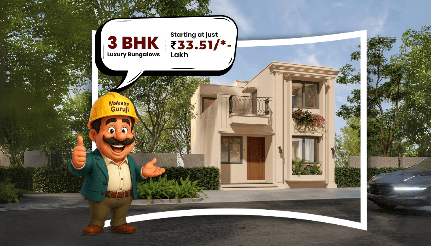Elegant 3 BHK Bungalows in Udaipur
