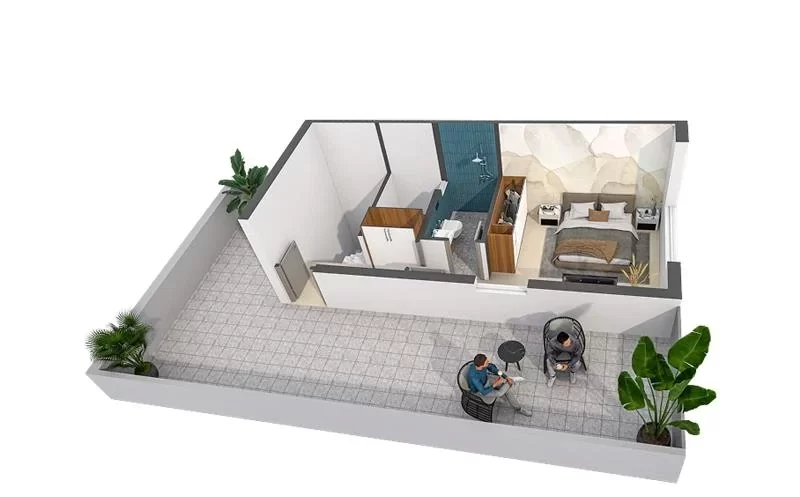 satyam E 1bhk