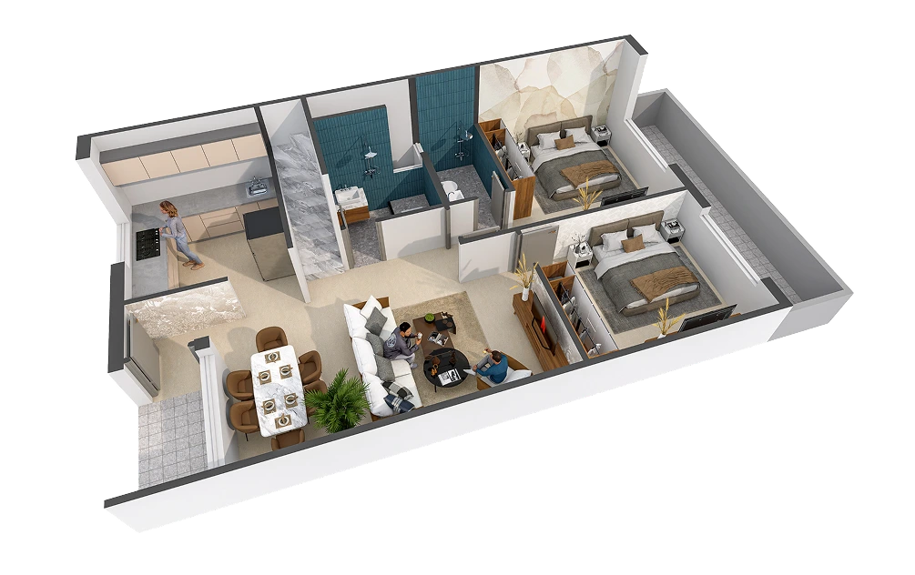 satyam E 1bhk