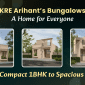 1BHK to 3BHK premium bungalows at KRE Arihant Udaipur.