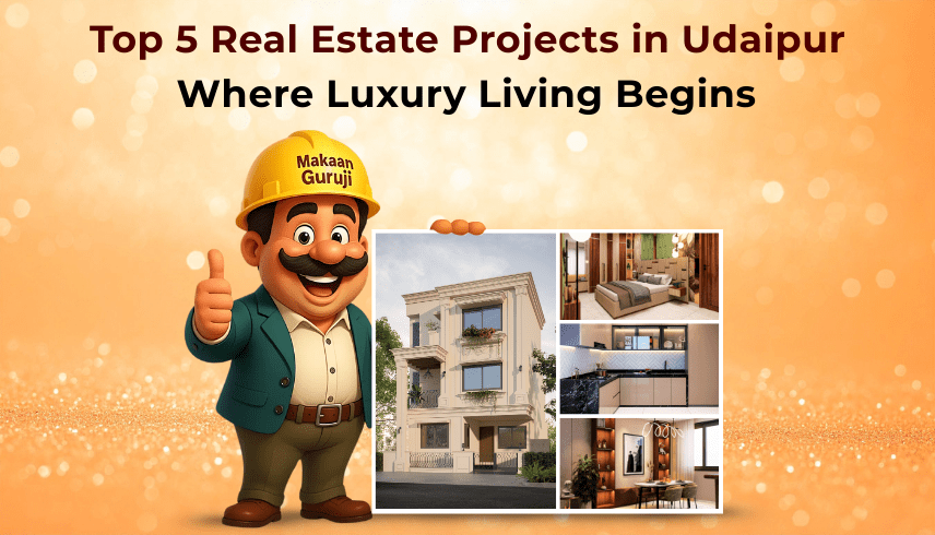 Top 5 real estate projects in Udaipur for luxury living.