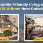 Family-friendly bungalows at KRE Arihant Udaipur with kids’ playground and senior citizen park.