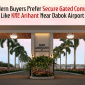 secure gated bungalow community near Dabok Airport with modern amenities.