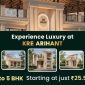Luxury 1–5 BHK bungalows at KRE Arihant near Dabok Airport, Udaipur